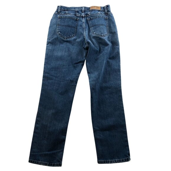 Lee Riders Women's Jeans Size 10P Blue Denim Classic Straight Leg Casual Medium - Picture 13 of 13